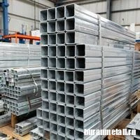 Картинка - Труба профильная оцинкованная 60x60x2,0 мм